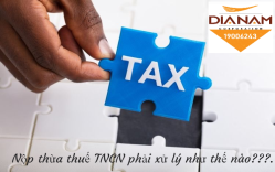 Nộp thừa thuế TNCN phải xử lý như thế nào???