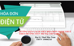 Cách lập hóa đơn giảm thuế GTGT theo hướng dẫn 406/NQ-UBTVQH15